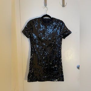 Forever 21 Sequin Mini Dress Size Medium